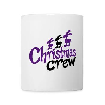 équipe drôle à Noël - Mug blanc - blanc - Devant