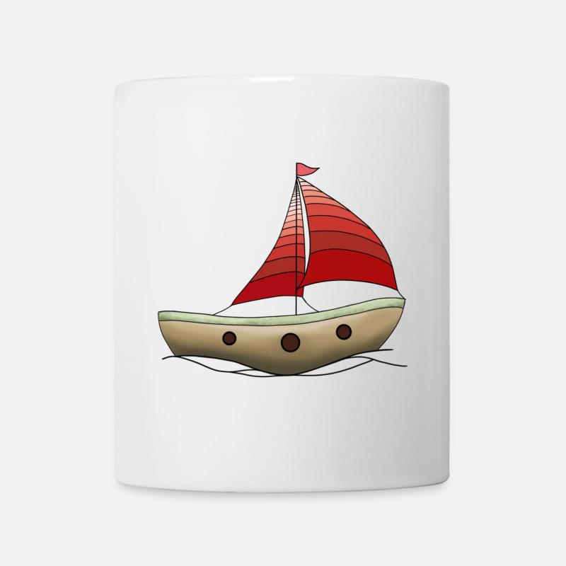 Boot - Tasse - Weiß