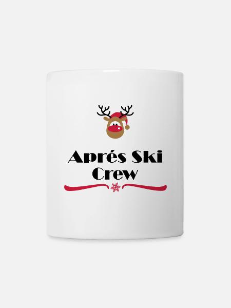 apres ski - Tasse - Weiß