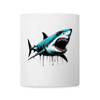 Hai - Tasse - Weiß - Vorne