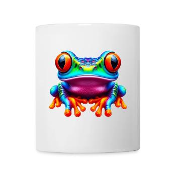 Frosch - Tasse - Weiß - Vorne
