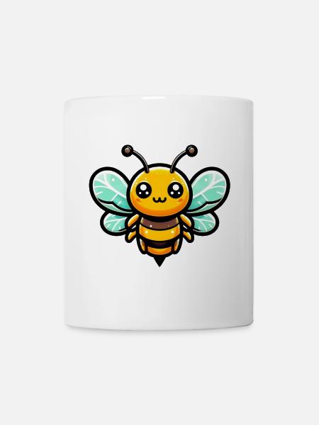 Biene - Tasse - Weiß