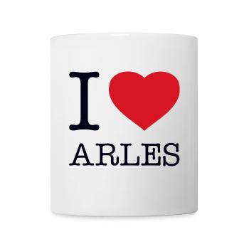 I LOVE ARLES - Mug - white - Front