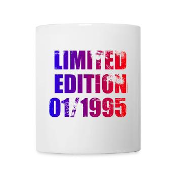 30th Birthday Limited Edition 01/1995 - Mug - white - Front