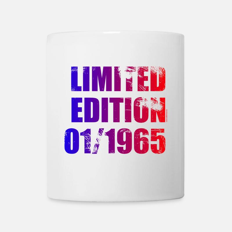 60. Geburtstag Limited Edition 01/1965 - Tasse - Weiß