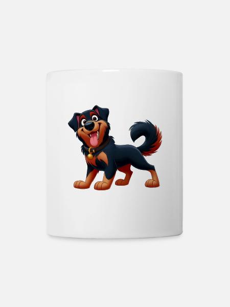 Beauceron 6 - Tasse - Weiß