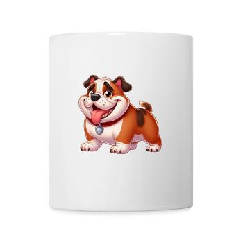 Englischer Bullster 5 - Tasse - Weiß - Vorne