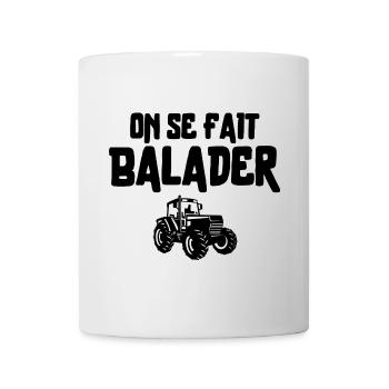 Bauer, Bauer, Bauer, Traktor - Tasse - Weiß - Vorne