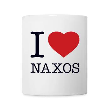 I LOVE NAXOS - Mug - white - Front