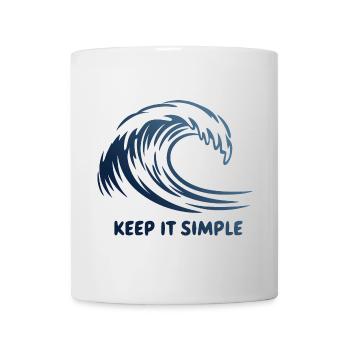 Keep It Simple Wave - Mug - white - Front