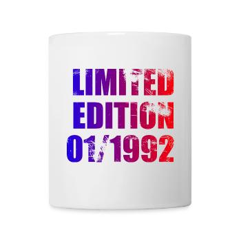 33e anniversaire Edition limitée 01/1992 - Mug blanc - blanc - Devant