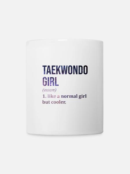 Taekwondo Taekwondo Taekwondo - Tasse - Weiß