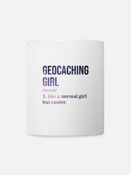 Geocaching - Tasse - Weiß