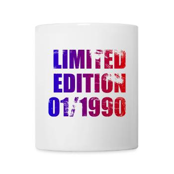 35e anniversaire Edition limitée 01/1990 - Mug blanc - blanc - Devant