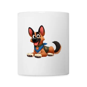 malinois 14 - Mug blanc - blanc - Devant
