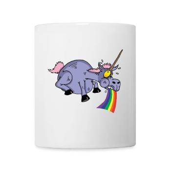 Obese Unicorn - Mug - white - Front