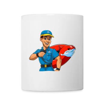 Rettungsschwimmer Finley - Tasse - Weiß - Vorne