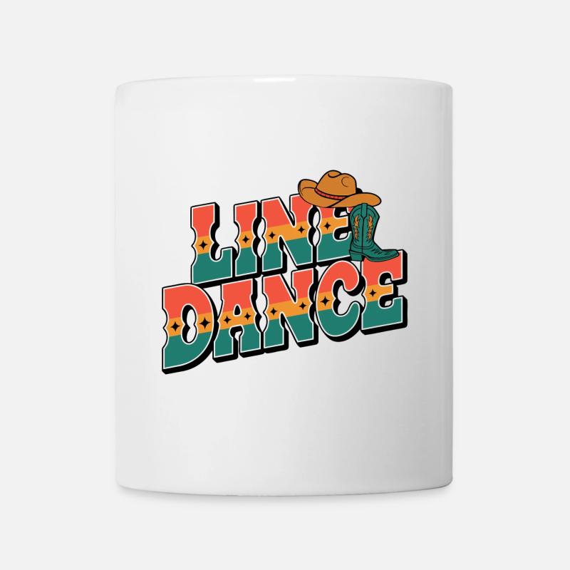 Line Dance Linedance mein Hobby - Tasse - Weiß