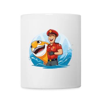 Aileron de sauveteur - Mug blanc - blanc - Devant