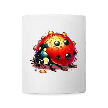 Marienkäfer - Tasse - Weiß - Vorne