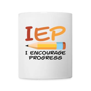 IEP SPED Teacher Art | Special Education Teacher - Mug blanc - blanc - Devant