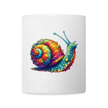 Escargot - Mug blanc - blanc - Devant