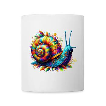 Escargot - Mug blanc - blanc - Devant