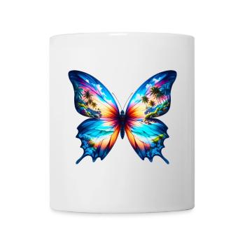 Butterfly - Mug - white - Front