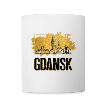 Gdansk Gdansk Pologne Ville Skyline Home Or - Mug blanc - blanc - Devant