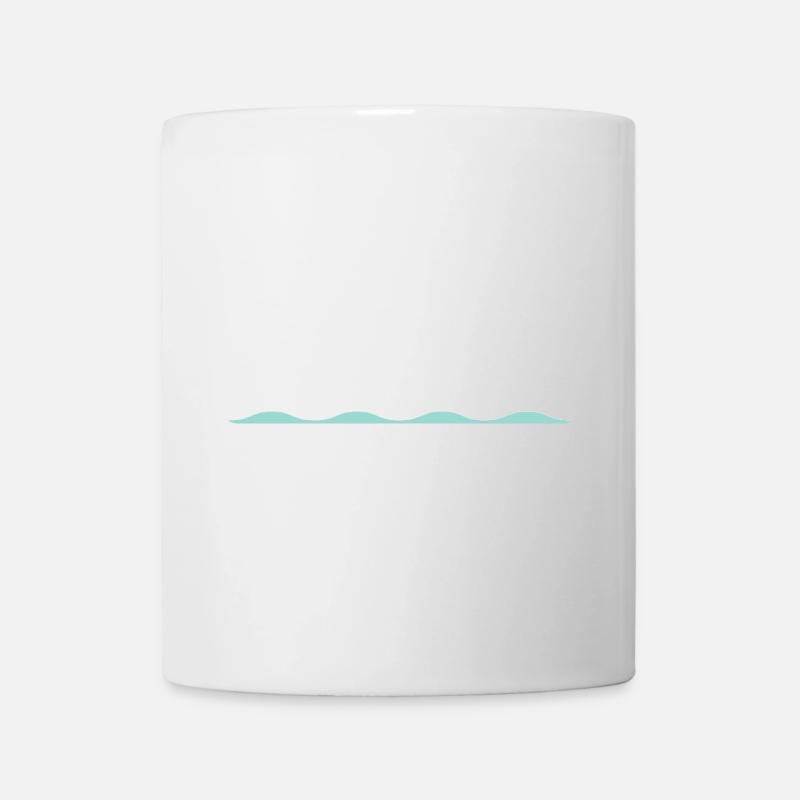 Life is better on a boat sailing yacht harbour - Mug - white