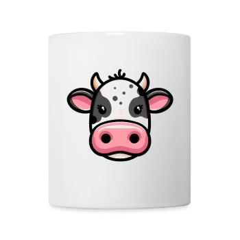 Vache - Mug blanc - blanc - Devant