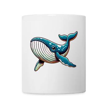 Wal - Tasse - Weiß - Vorne