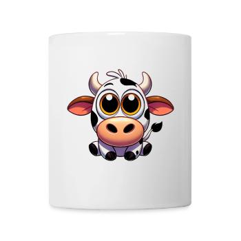 Vache - Mug blanc - blanc - Devant