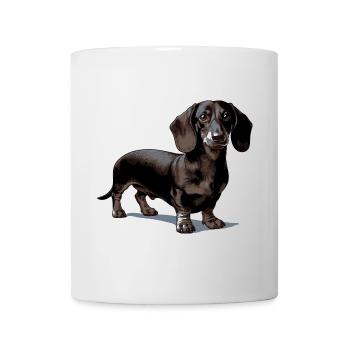 Dackel - Tasse - Weiß - Vorne