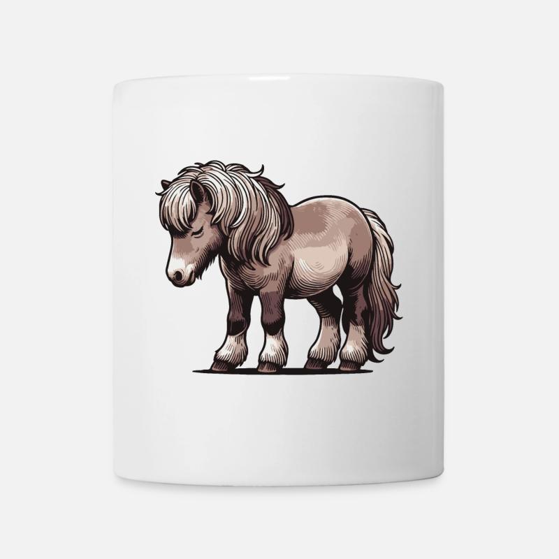 Poney - Mug blanc - blanc