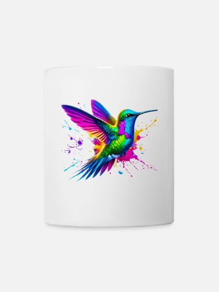 Kolibri - Tasse - Weiß