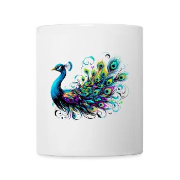 Peacock - Mug - white - Front