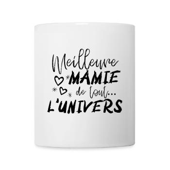 Meilleure mamie de tout l'univers - Mug blanc - blanc - Devant