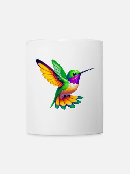 Kolibri - Tasse - Weiß