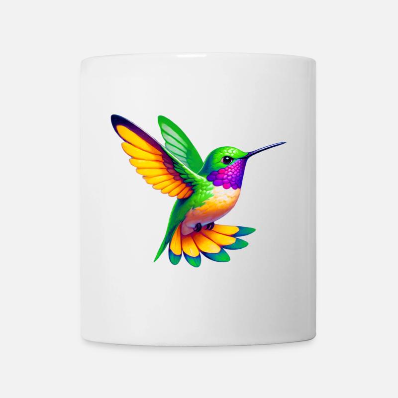 Kolibri - Tasse - Weiß
