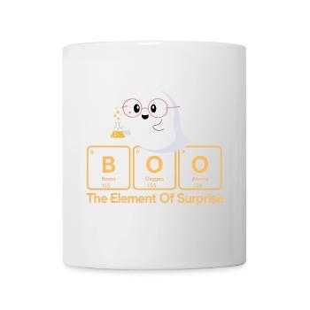 Elemental Boo Ghost Tee - Mug - white - Front