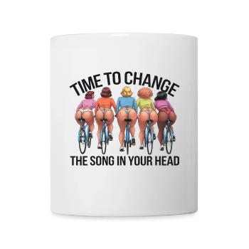 Radsport-Königinnen - Tasse - Weiß - Vorne