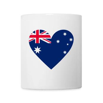 Australia Heart - Mug - white - Front