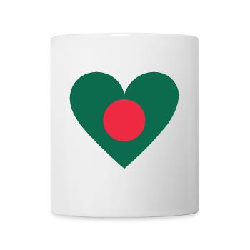 Bangladesh Heart - Mug - white - Front