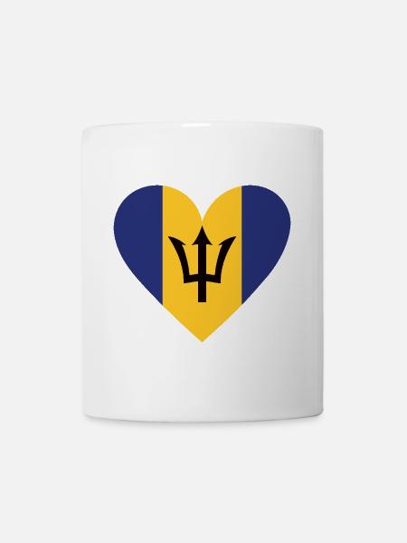 Barbados Heart - Tasse - Weiß