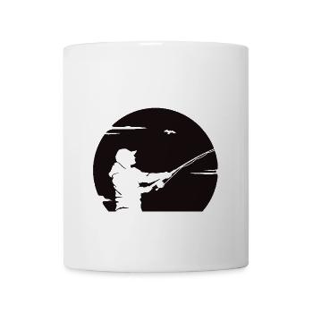 Angeln an der Küste - Tasse - Weiß - Vorne