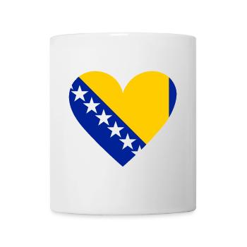Bosnia Heart - Tasse - Weiß - Vorne