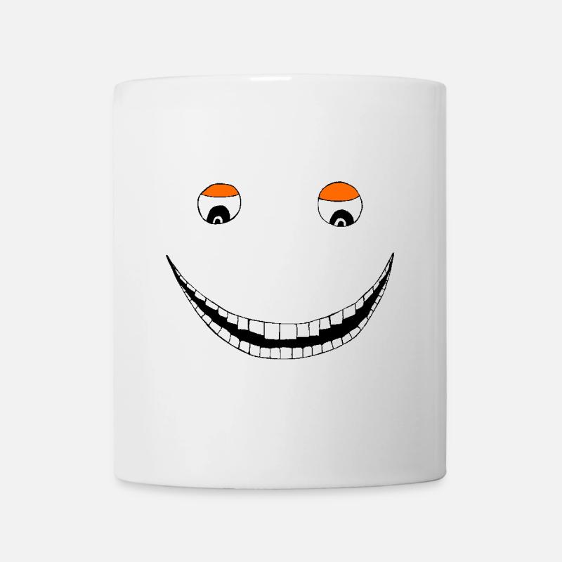 Broad grin - Mug - white