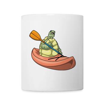 Turtle Small Boat - Mug - white - Front