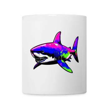 Shark - Mug - white - Front
